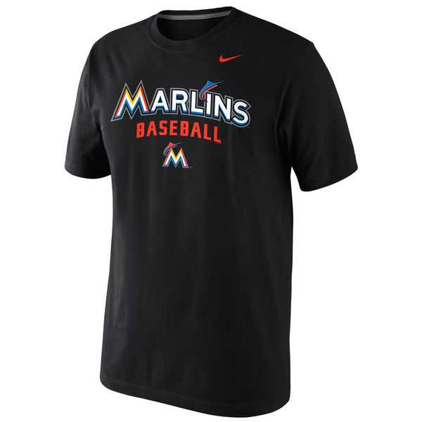 Men's Miami Marlins Nike Black Home Practice T-Shirt,We sell and wholesale Men's Miami Marlins Nike Black Home Practice T-Shirt on line form chian!